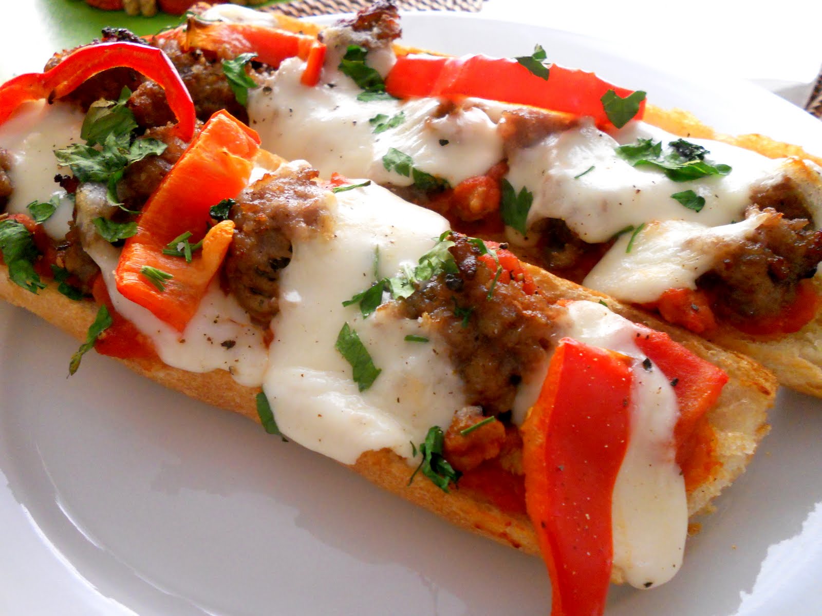 French Baguette Pizzas