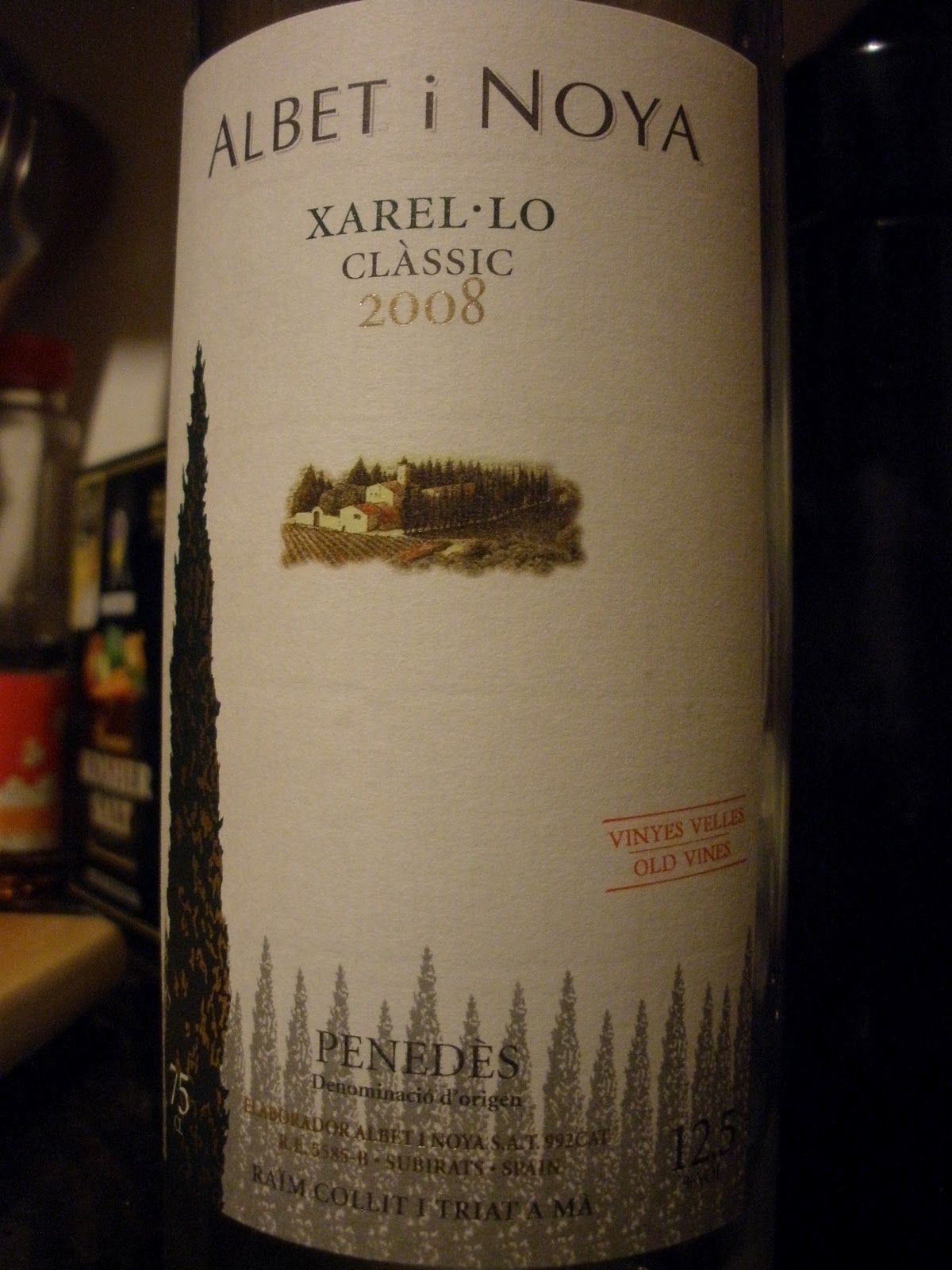 Fringe Wine Xarello Penedès, Catalonia, Spain