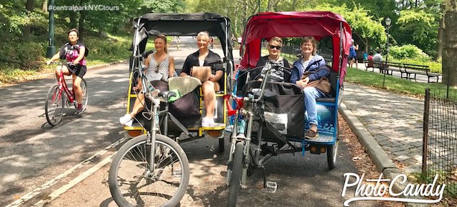 Central Park Pedicab Rickshaw Tours Pedicab Tours at Central Park