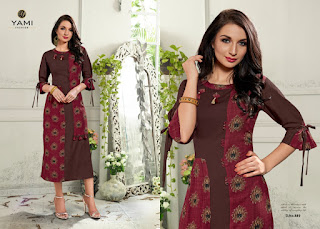 Yami fashion Happiness Casual wear kurti