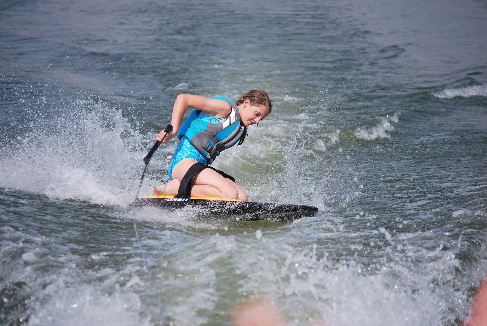 The Warrens Learning to Kneeboard