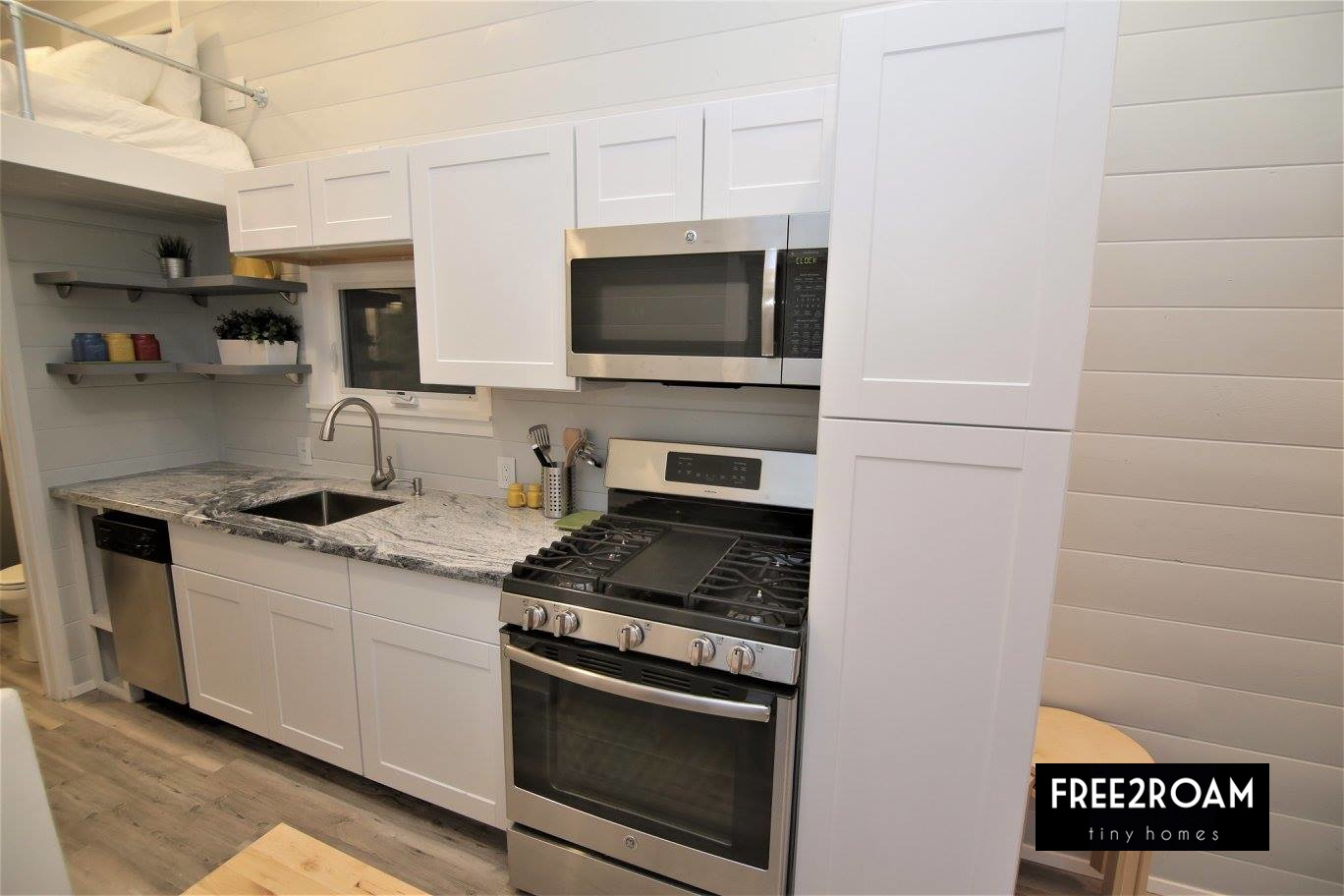 Luxury Double Loft From Free 2 Roam [ TINY HOUSE TOWN ]