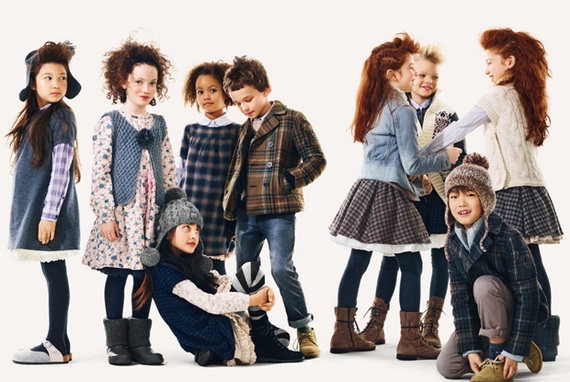 1001 fashion trends: Benetton Fall 2012 Kids Clothing