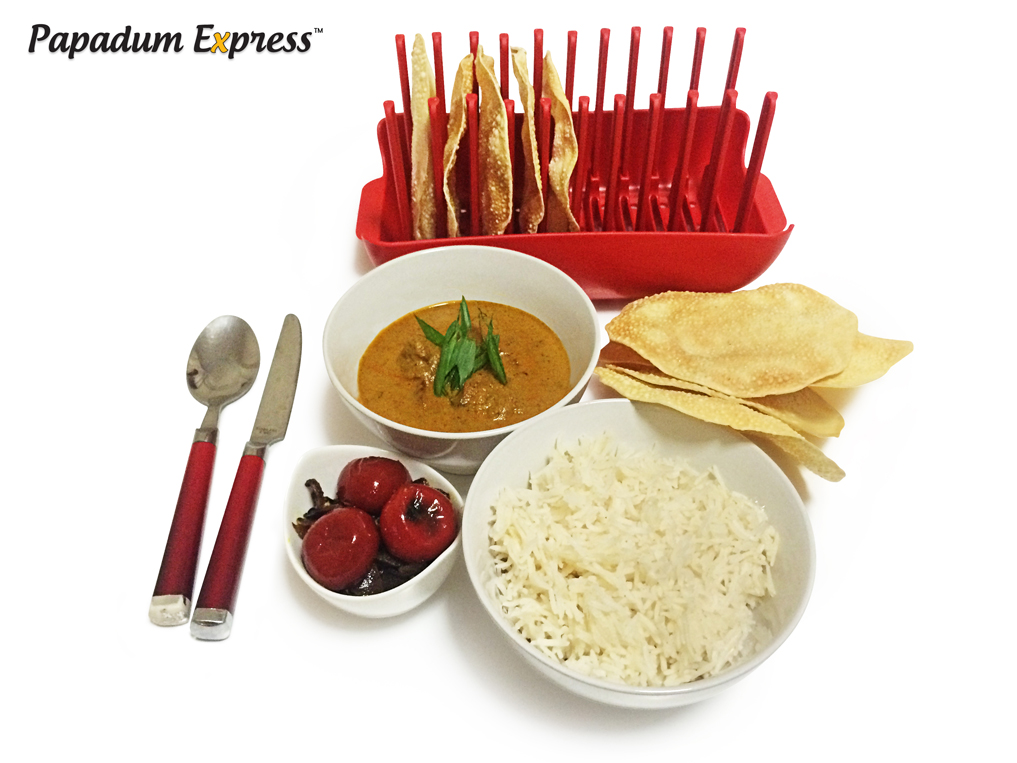 Cook 10 Papadums or Papads, in the Microwave fast in minutes! Cook