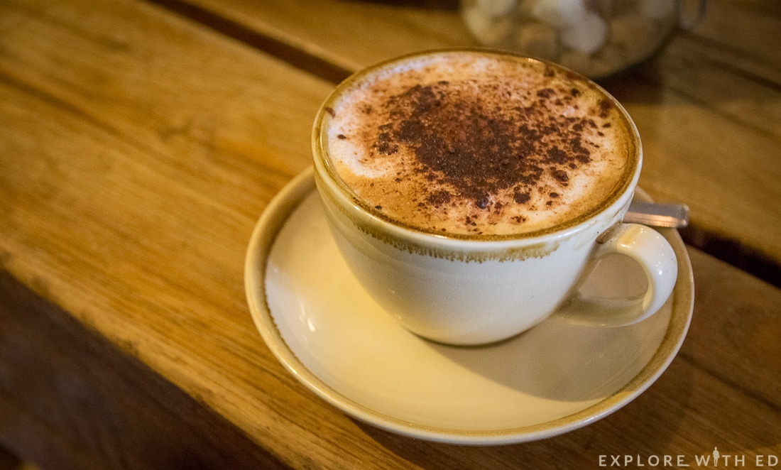 L'Anatra Bourton-on-the-water, Cappuccino