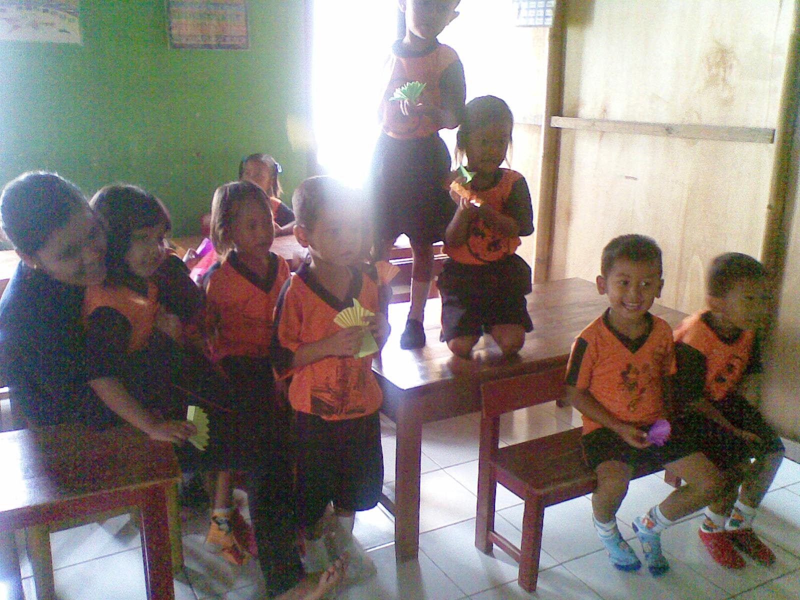 Kegiatan Olahraga Anak TK. Mardi Putra Puguh Pegandon Kendal