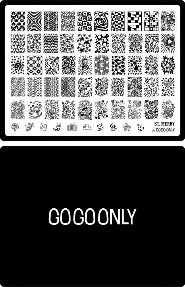 Lacquer Lockdown - GogoOnly Gogoonly, GogoOnly nail art stamping plate, St Merry, nail art stamping plates, nail art stamping blog, new nail art stamping plates 2015, new stamping plates 2015, cute nail art ideas