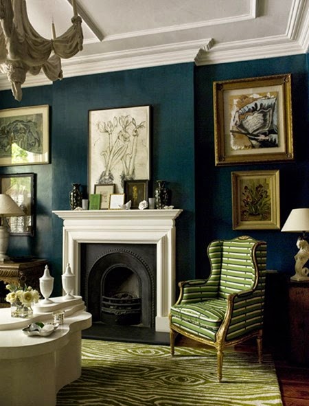 The Aestate: color trend: hunter green
