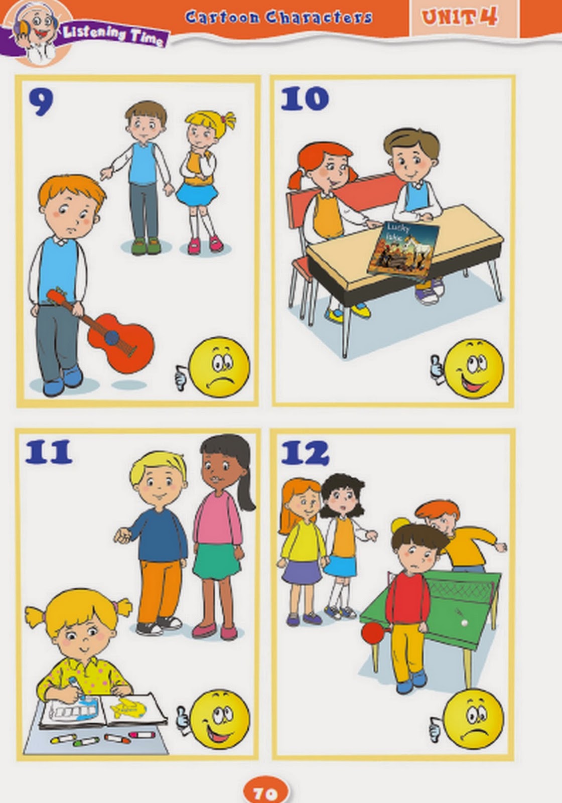 4. Sinif İngilizce Acilim Yayinlari Ders Kitabi Cevaplari Sayfa 70