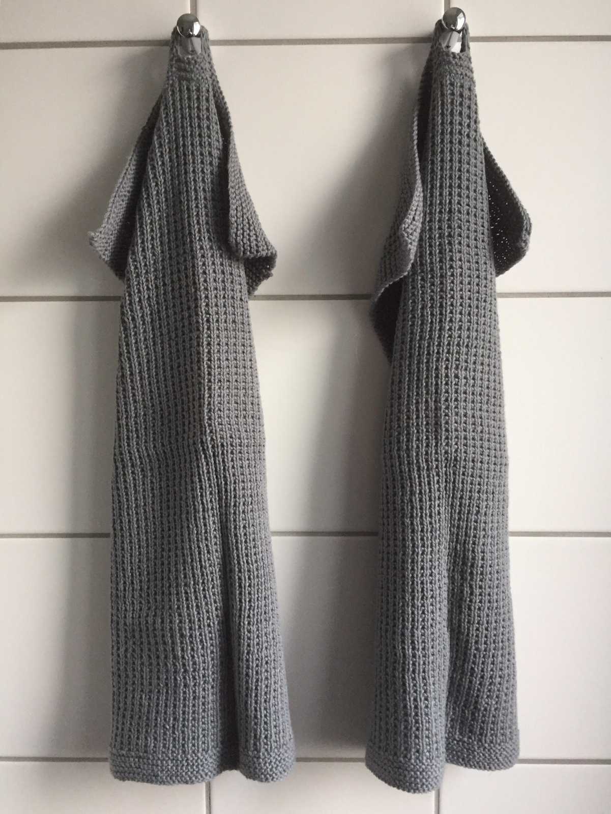 Tæt hele Løsne by GJ: DIY - Strikket køkkenhåndklæde