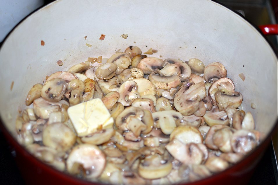 The Foodie Couple Julia Child's Recipe for Chicken Breasts with Mushrooms & Cream