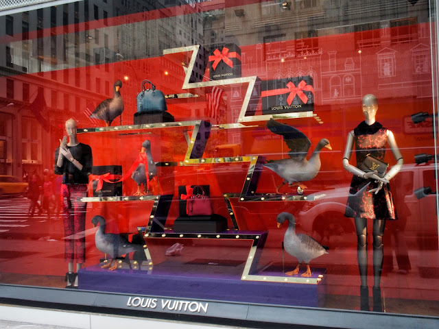 Sleigh Begone, Louis Vuitton Holiday Windows 2013 NYC