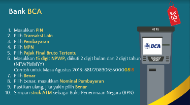 cara-bayar-pajak-umkm-via-atm-bank-bca cara bayar pajak umkm via atm bank bca tarif khusus pph setengah persen