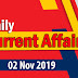 Kerala PSC Daily Malayalam Current Affairs 02 Nov 2019