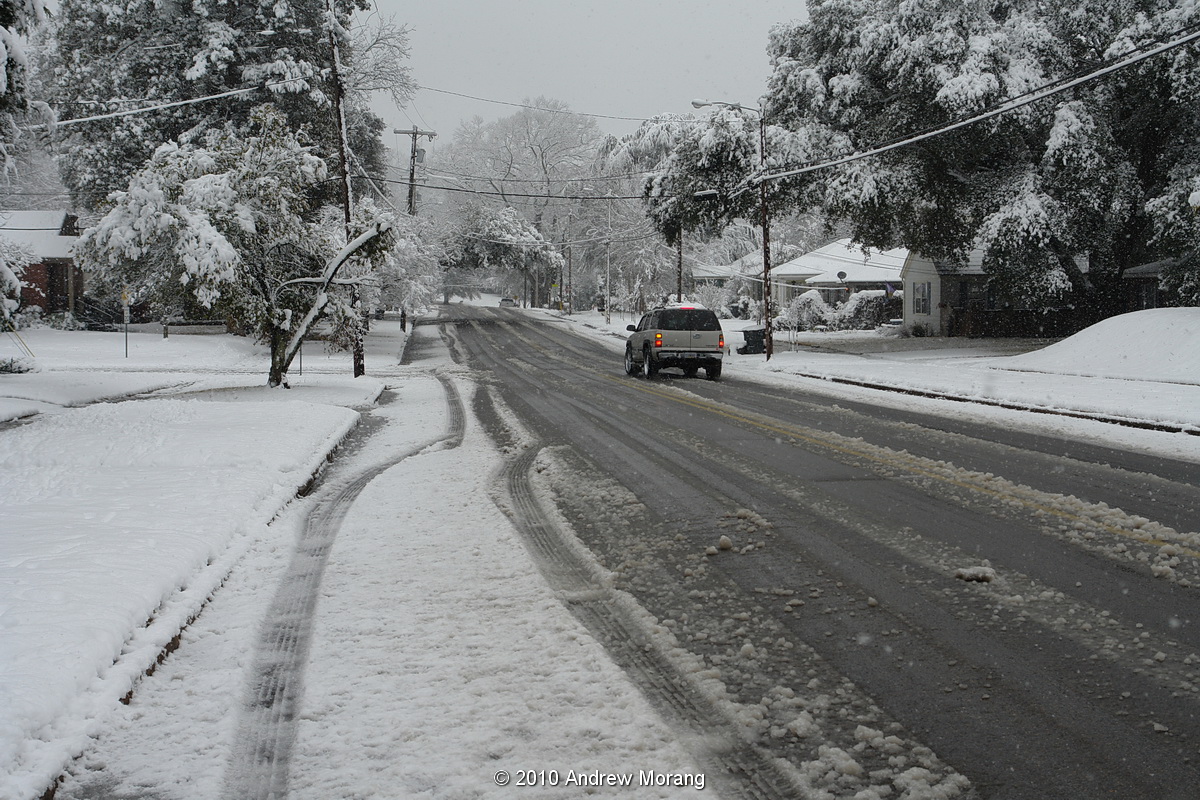 Urban Decay Snow in Vicksburg, Mississippi (B&W film)