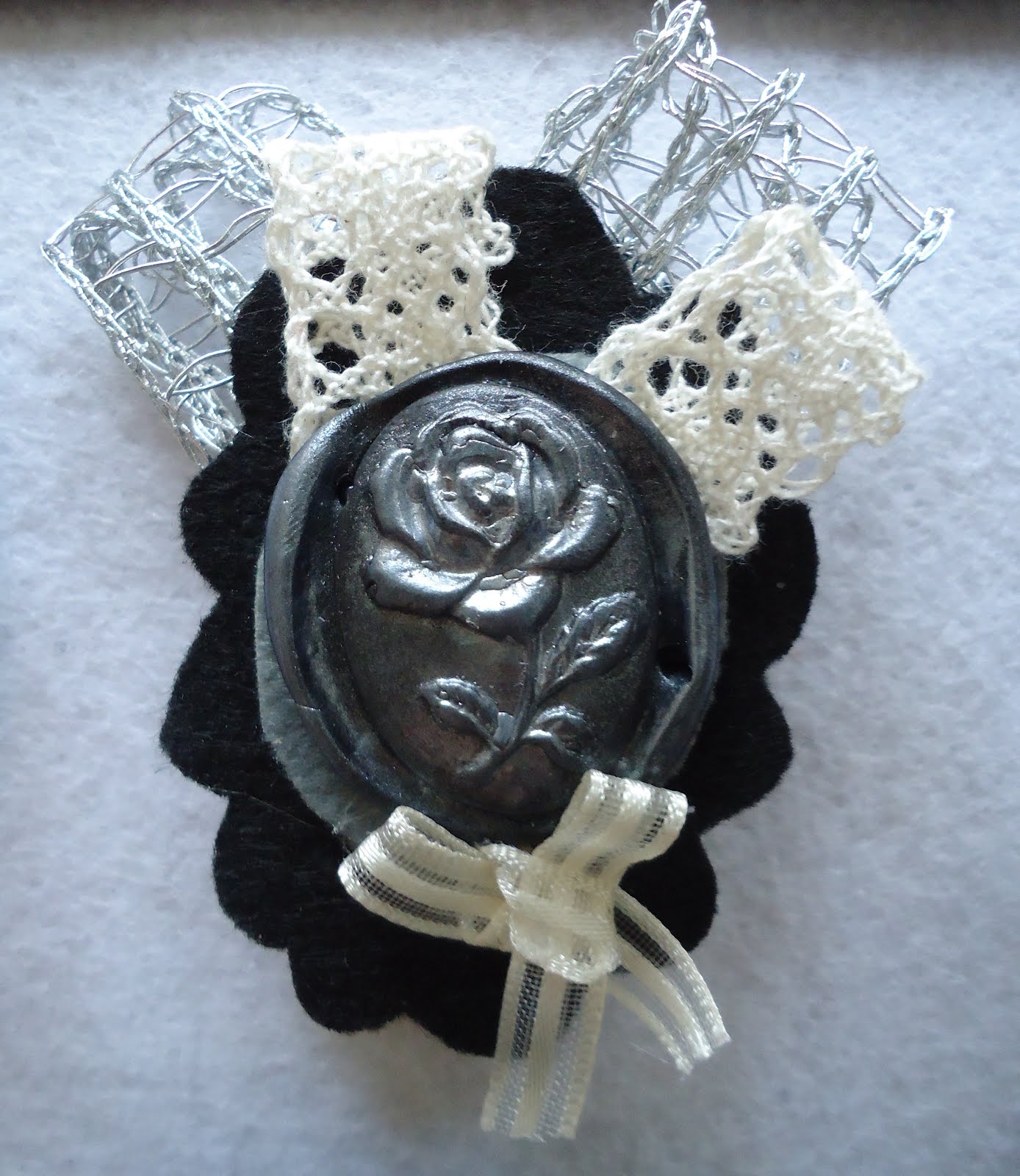 Lot De 7 Broches Vintage - Émail Et Alliage, Très Bon état (collection Bijou Ancien)