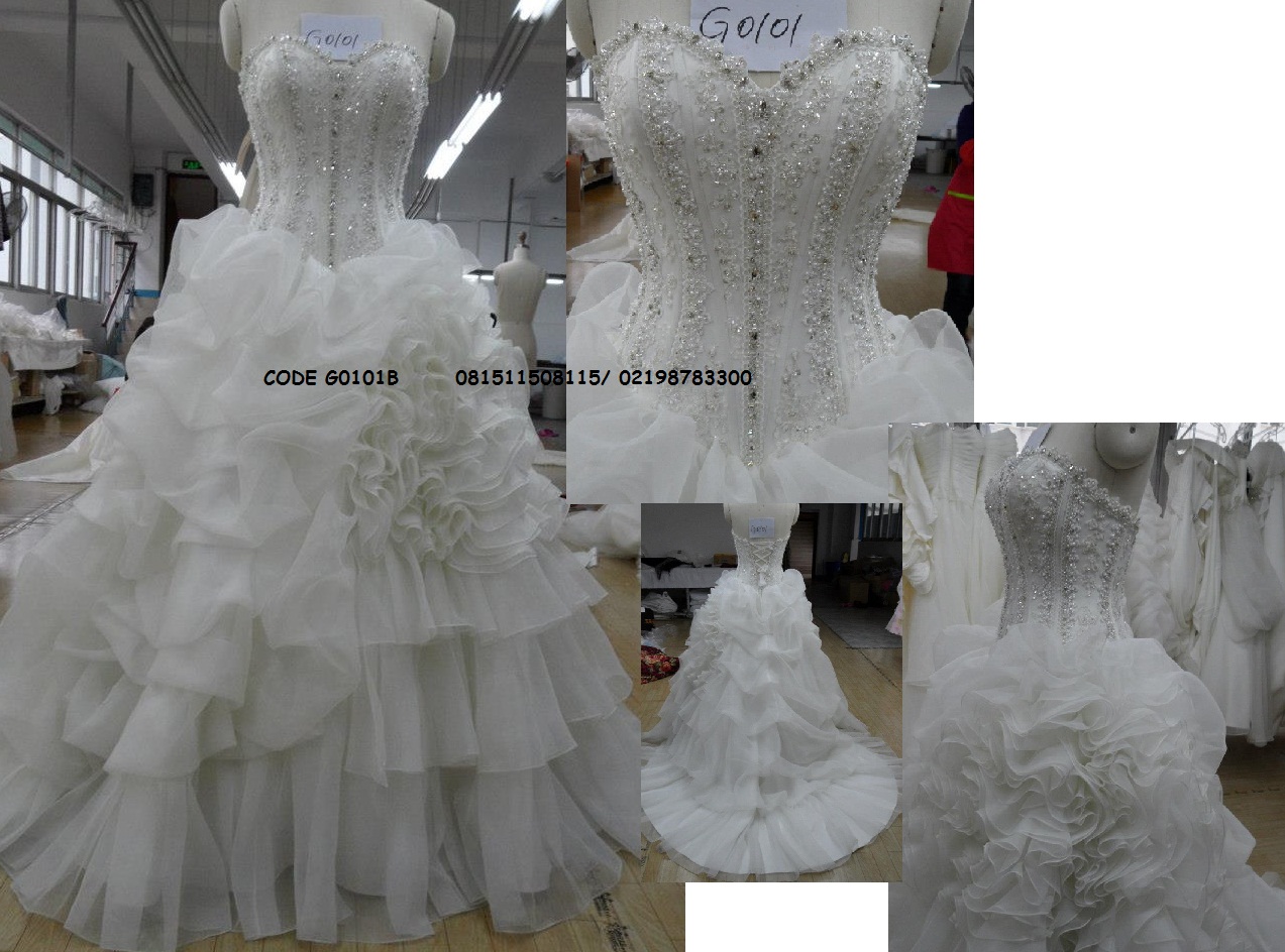 gaun pengantin high end