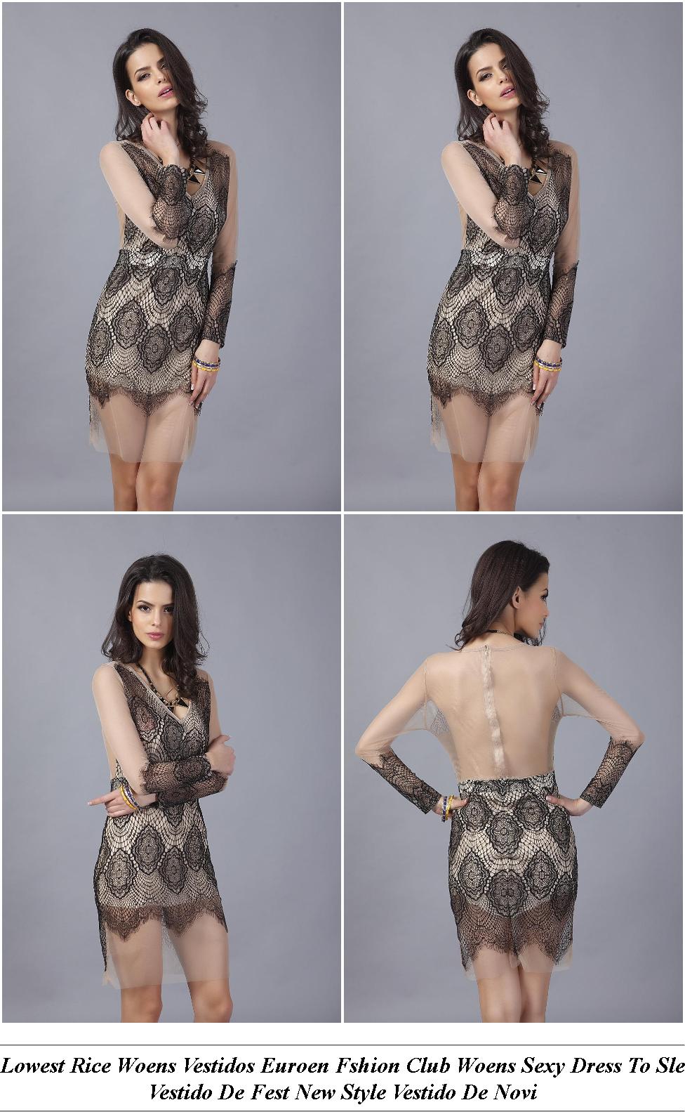 Knee Length Lack Dresses With Long Sleeves - Returned Items For Sale On Amazon - A Line Dress Yessica