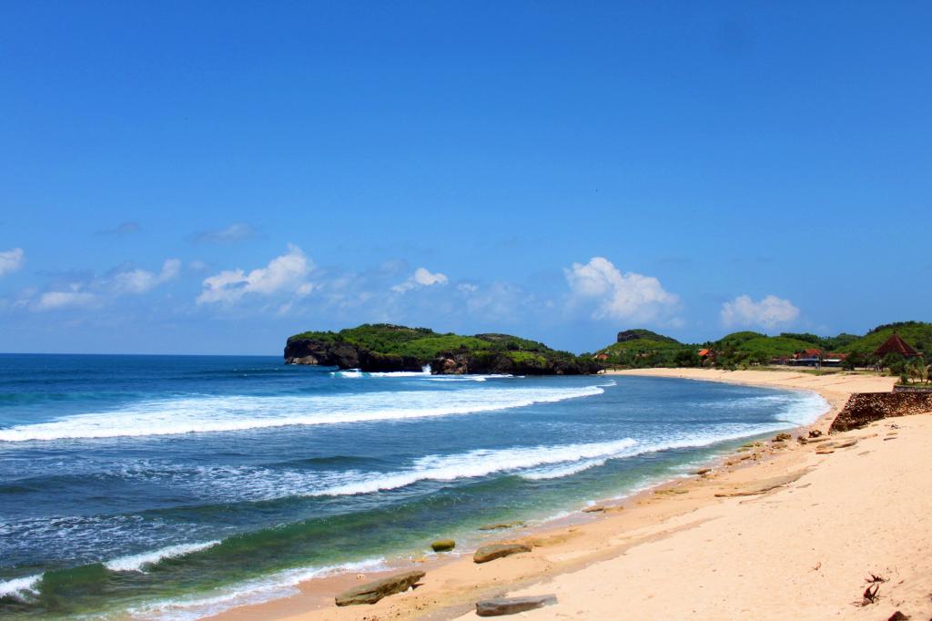 discoverz: Krakal beach on java Island