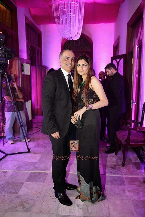 Salim & Shehla Chatoor at Lux Launch