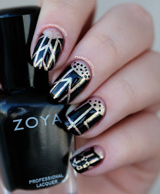 Inspiração: The Great Gatsby Nails Inspiração: The Great Gatsby Nails