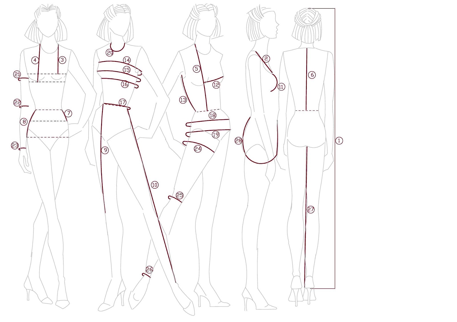 Fashion CAD Pattern Making - Free Sewing Pattern Download: How to Take ...