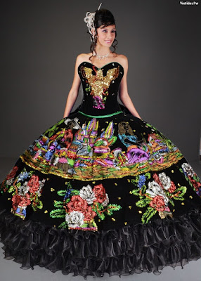 vestidos de quinceañera charros 2018