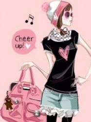 cartoon stylish cute korean enakei pink db
