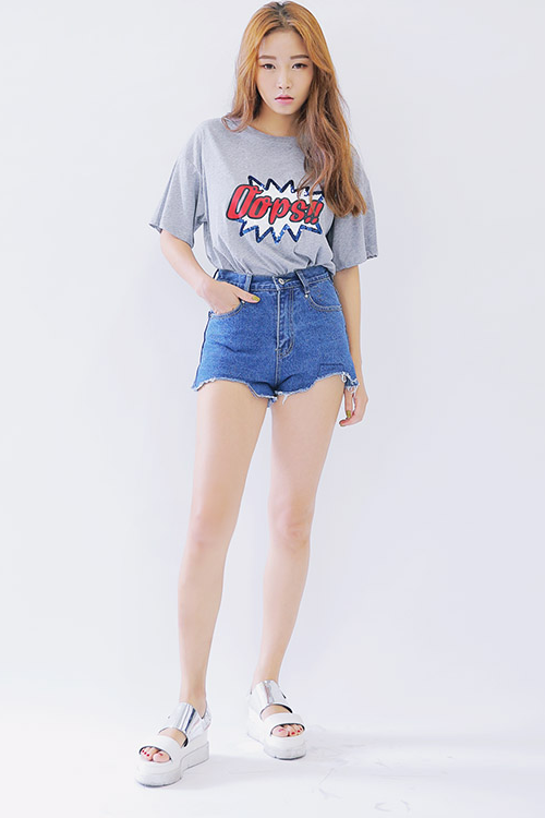 [Stylenanda] Sequined Oops!! T-Shirt | KSTYLICK - Latest Korean Fashion ...