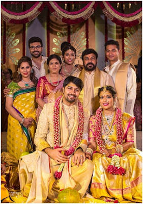 Srija and family