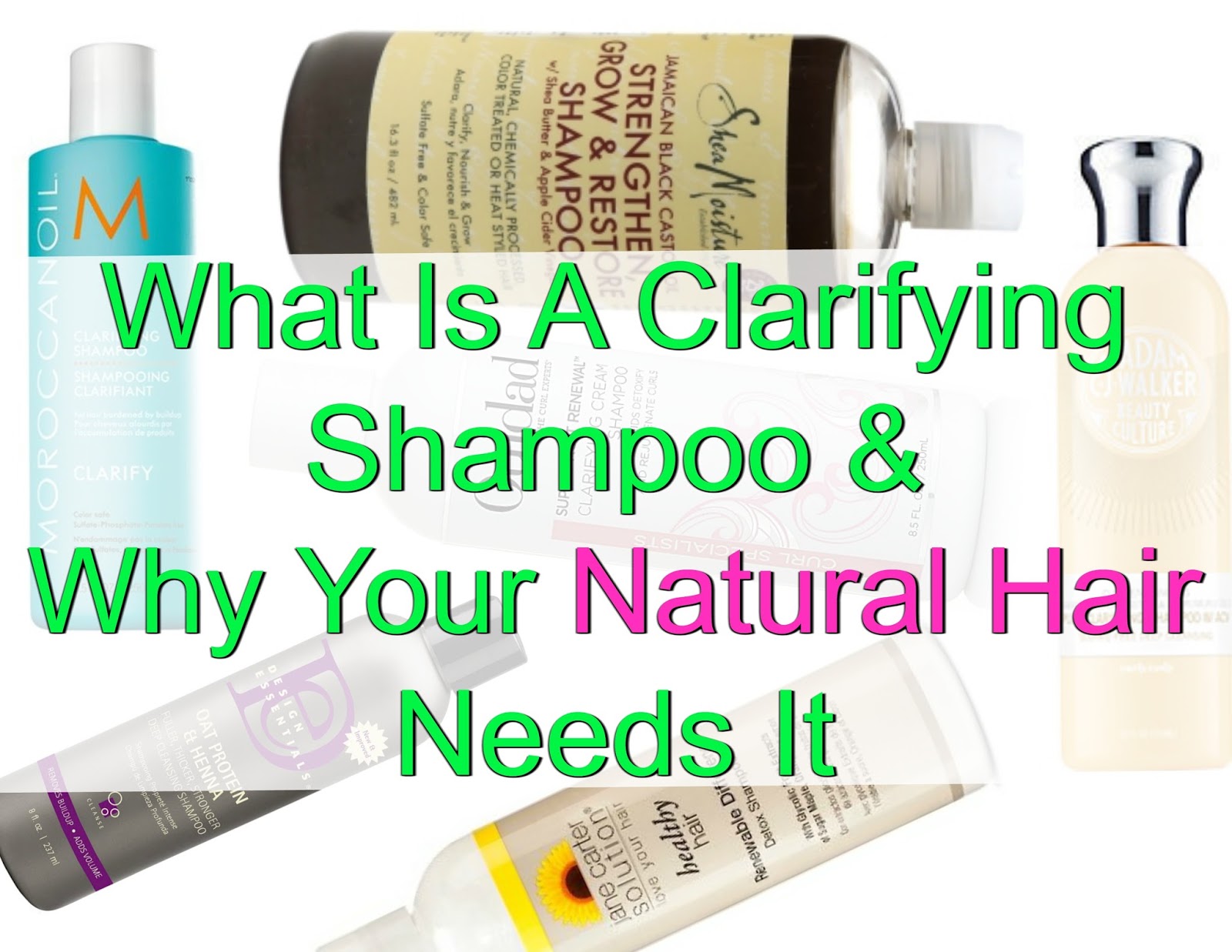 What is a Clarifying Shampoo & Does My Natural Hair Need It?