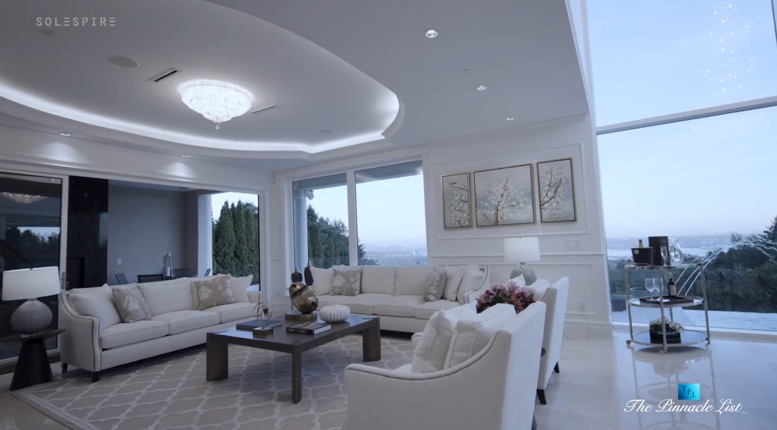 33 Interior Design Photos vs. 795 Andover Crescent, West Vancouver Luxury Mansion Tour