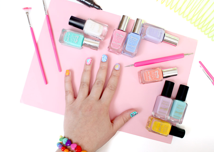 1. "90s inspired nail art designs" - wide 4