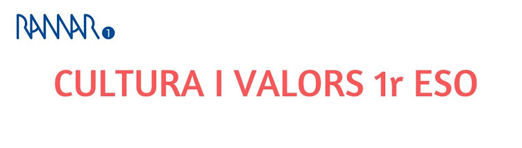 CULTURA I VALORS 1r RAMAR