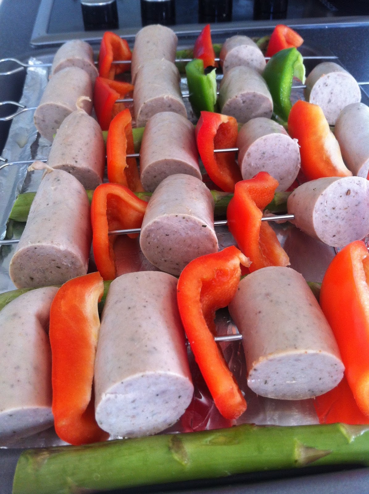GERMANY VS GHANA - CURRYWURST SKEWERS & POTATO SALAD ...