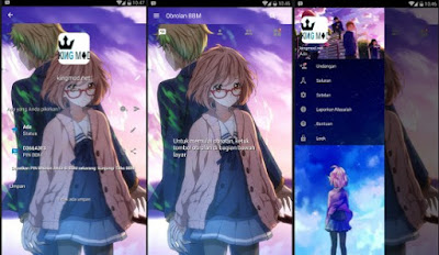 BBM Mod Anime Kyoukai No Kanata v3.0.1.25 Apk BBM Mod Anime Kyoukai No Kanata v3.0.1.25 Apk