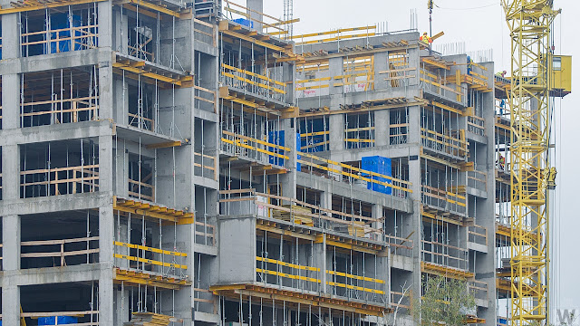 Budowa River Tower Bydgoszcz KWK Construction