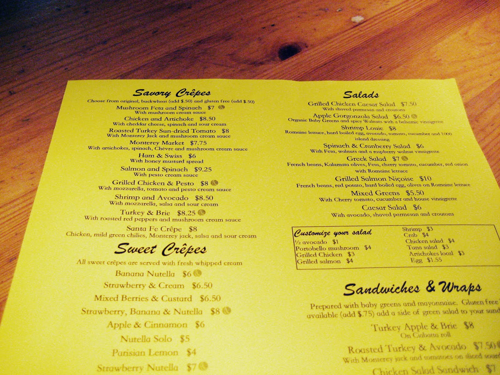 The GFree Chef Sweet Peas GlutenFree Crepes Capitola