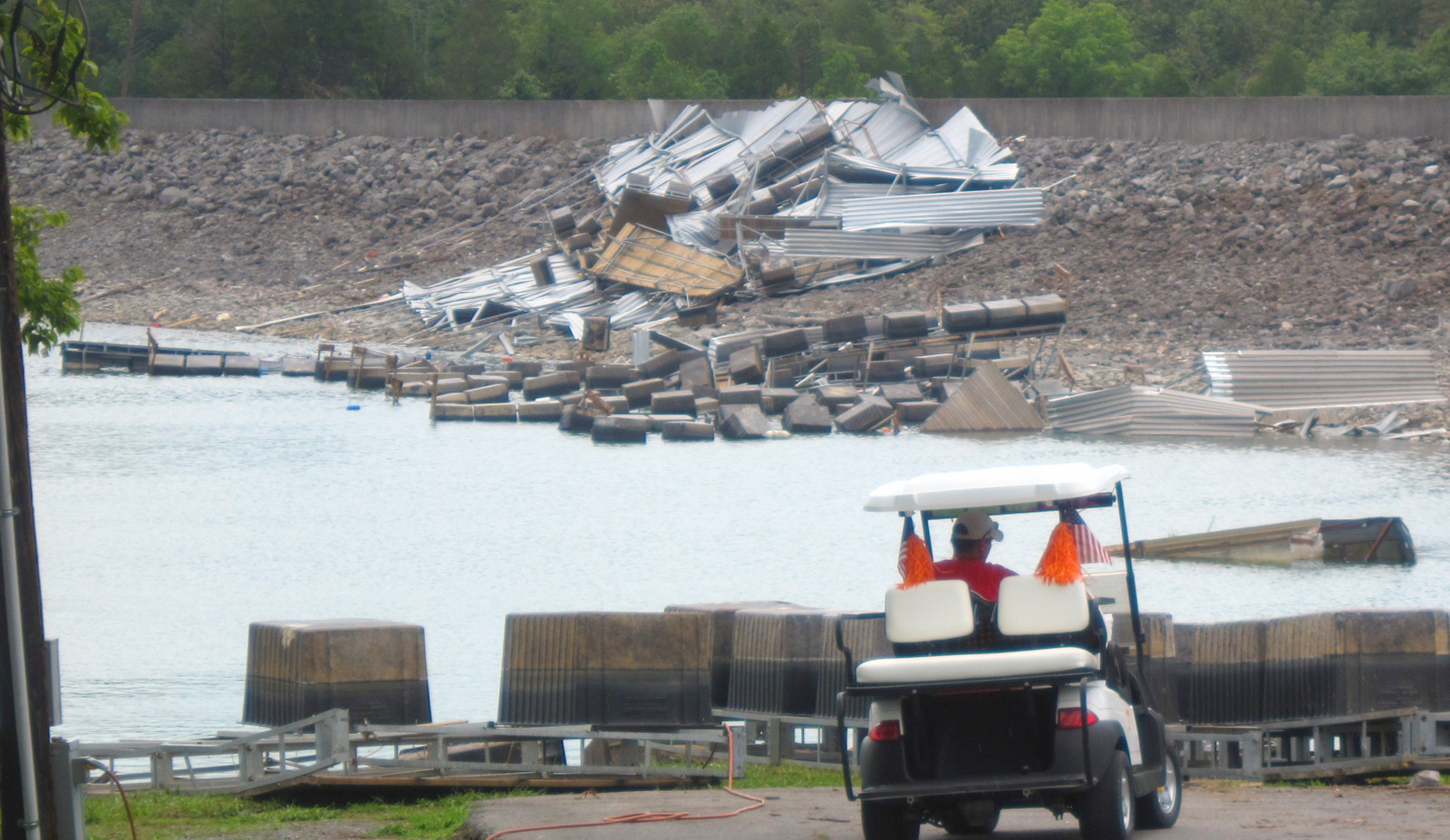 Pontoon Boat Pontoon Boat Junk Yard