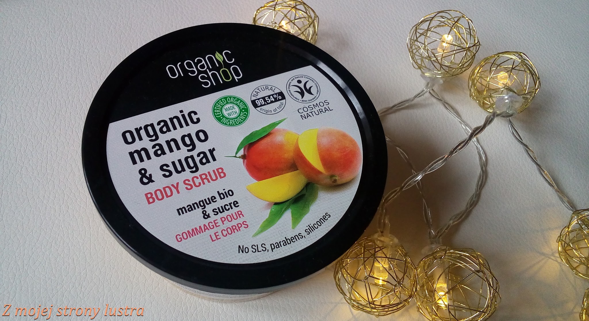 Peeling do ciała Organic Shop Mango - recenzja