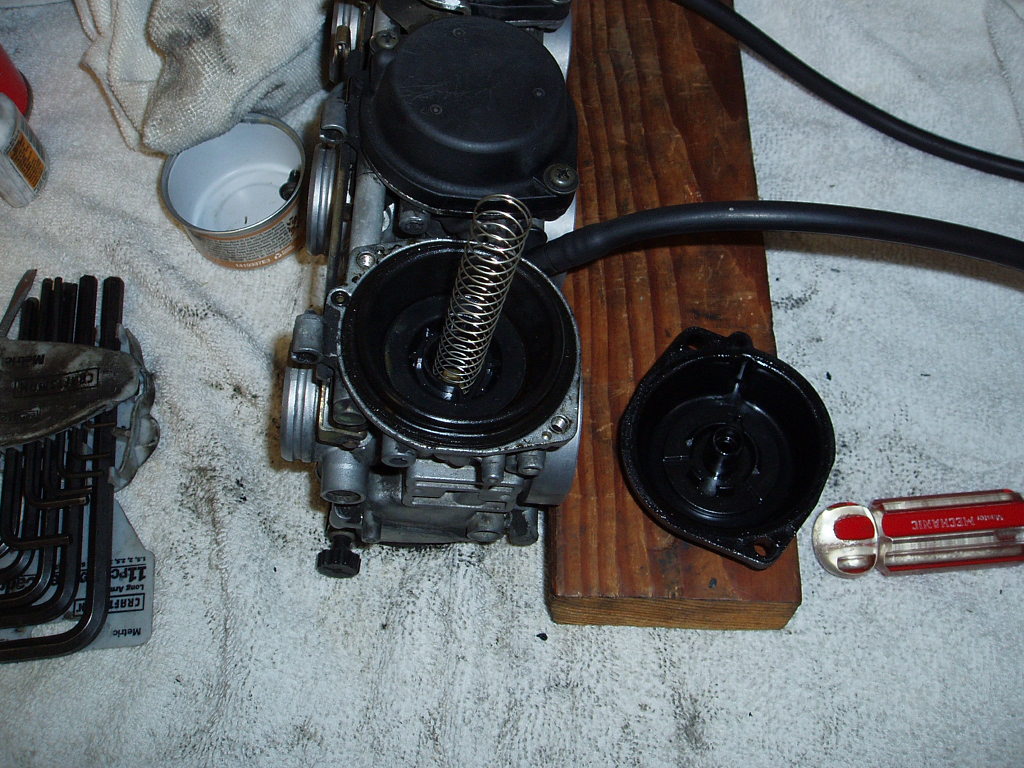 Bandit Files Bandit 1200 Carburetor Cleaning Part 2 disassembly and