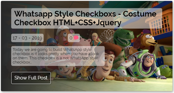 Recent Posts Video Style Blogger Widget Recent Posts Video Style Blogger Widget
