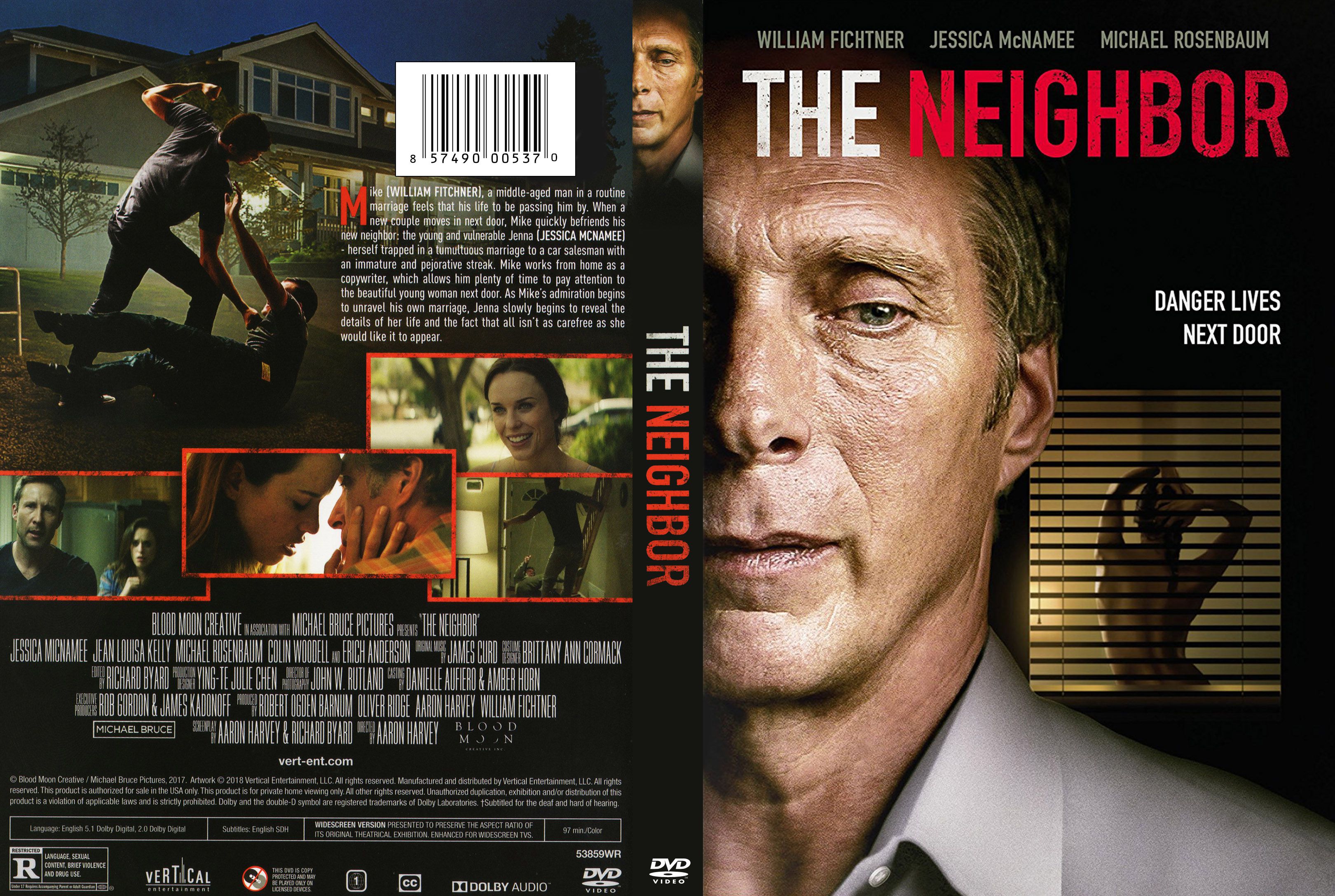 The Neighbor DVD Cover.