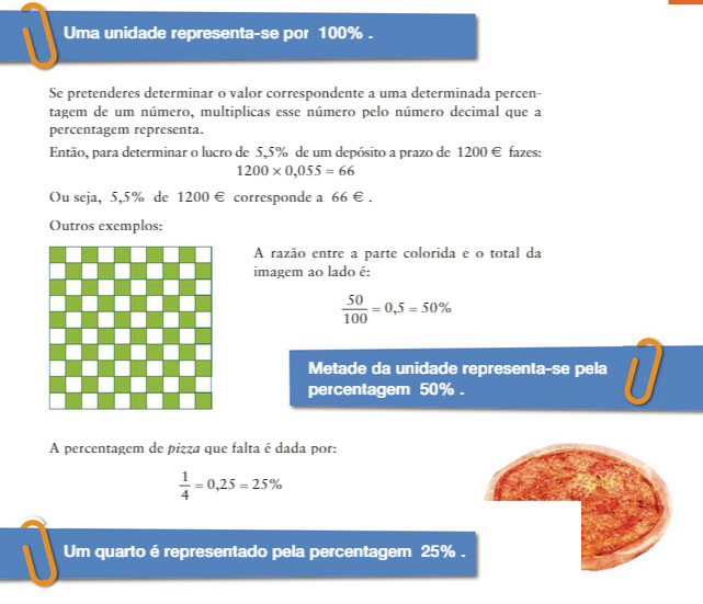 SEMPRE A MATHEMATICAR...COM MÚSICA: Percentagens. Diferença entre ...