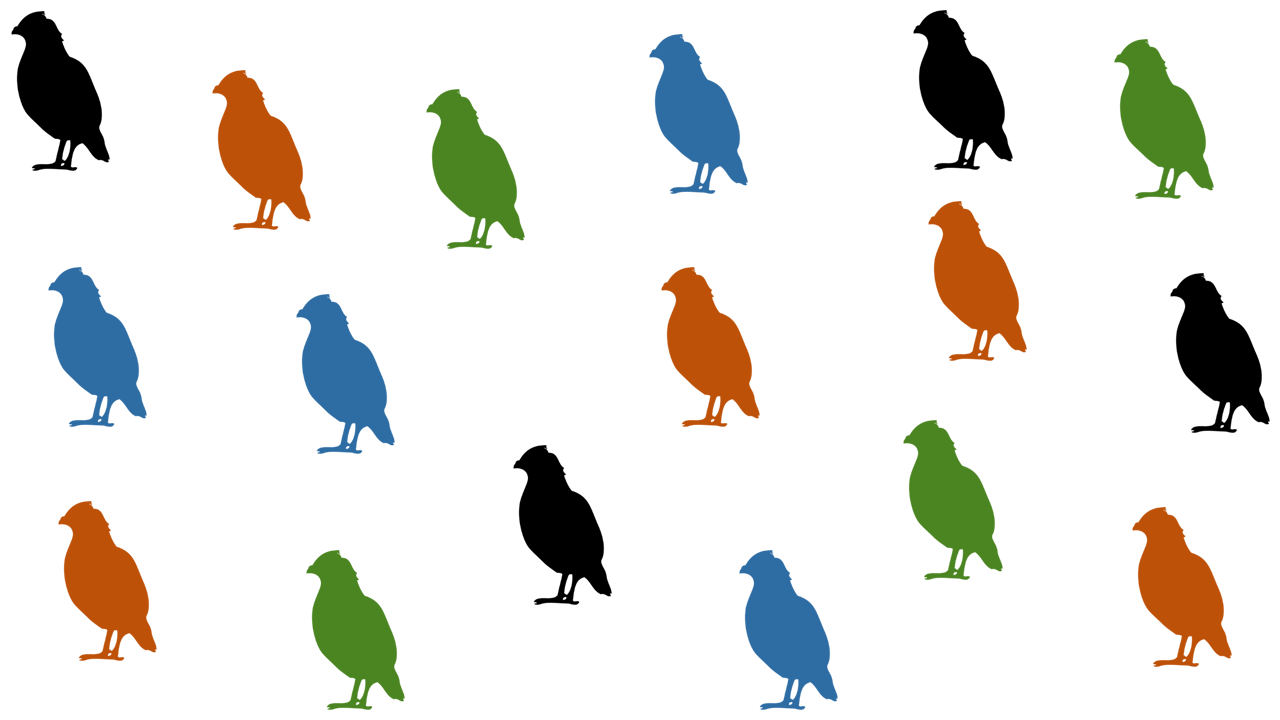 in this population different colors represent different genetic profiles the red birds are highly resistant to a particular disease in this population different colors represent different genetic profiles the red birds are highly resistant to a particular disease