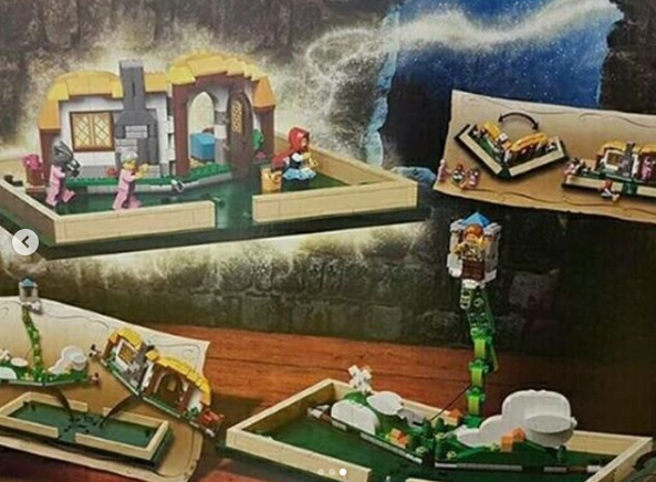 lego pop up book set