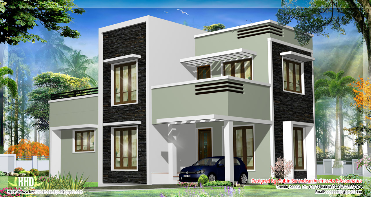 House Plans and Design  Modern House Designs With Flat  Roof 