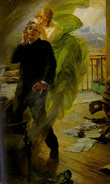 Did absinthe, --- "the green fairy," REALLY cause madness???...