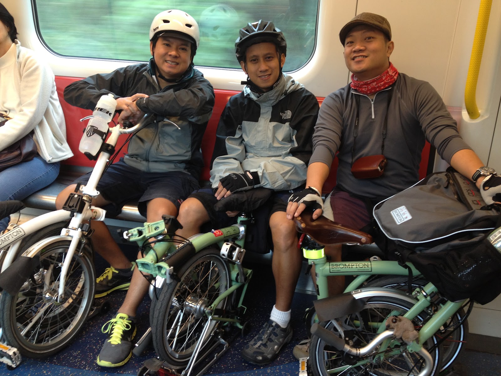 Riding a folding bike around Manila Mini Bike Tour of Hong Kong 3 (Sha