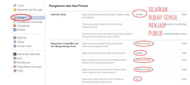 Cara Rubah Privasi Akun Facebook Menjadi Publik cara mengubah privasi fb menjadi publik lewat hp, cara privasi akun facebook, pengaturan privasi facebook, cara mengubah privasi facebook menjadi publik, cara membuat publik di facebook, cara mengubah pemirsa di facebook lite menjadi publik